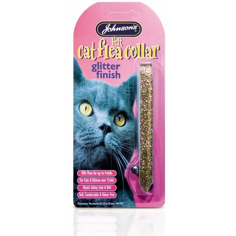 main image of "Johnson'S Veterinary Flea Collar Cat Glitter - Single - D135"