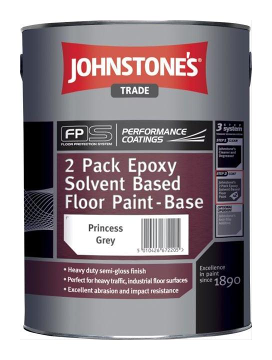 Tile Red Johnstone S 2pk Epoxy Solvent Based Floor Paint 4l 302417