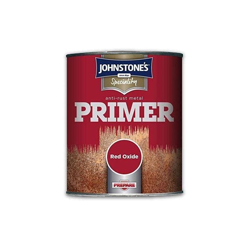 Johnstone's 308415 750ml Speciality Anti-Rust Metal Primer - Red Oxide
