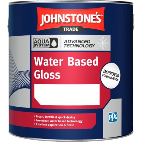 JOHNSTONES AQUA GLOSS BRILLIANT WHITE 1L