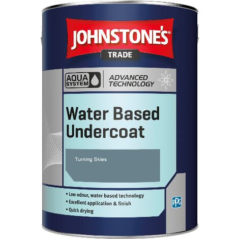 main image of "Johnstone's Aqua Water Based Undercoat paint - Turning Skies - 1ltr"
