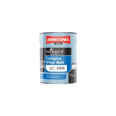 Johnstone's Covaplus Vinyl Matt Brilliant White 1 Litre