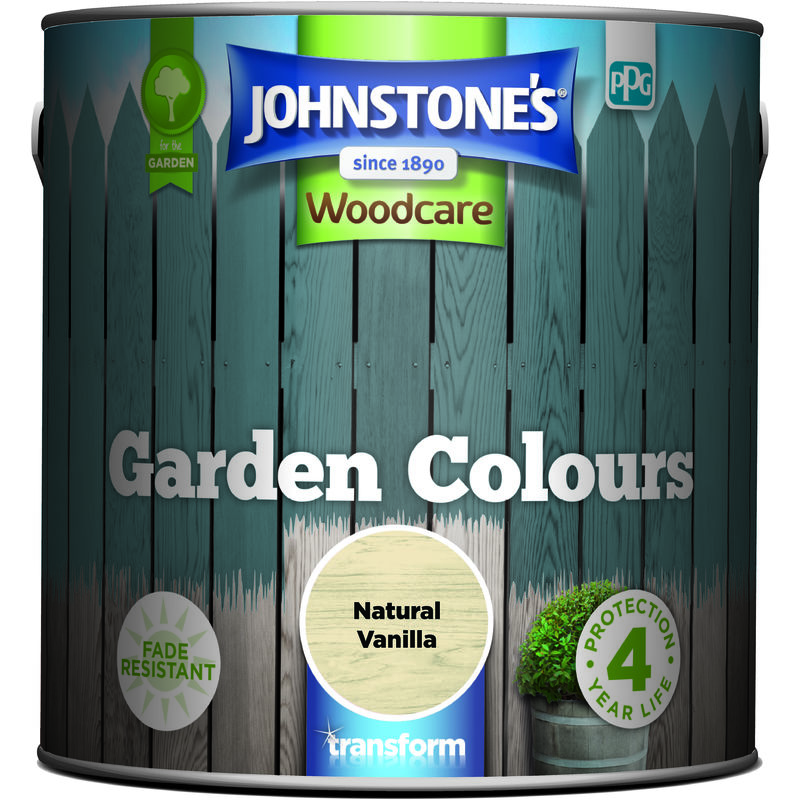 Garden Colours Natural Vanilla 2.5l - Johnstone's