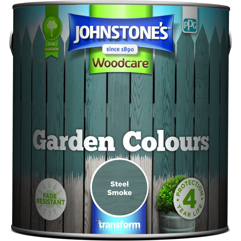 Garden Colours Steel Smoke 2.5l - Johnstone's