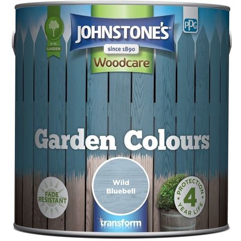 Johnstone's Garden colours Exterior Wood Paint 2.5L (select colours)