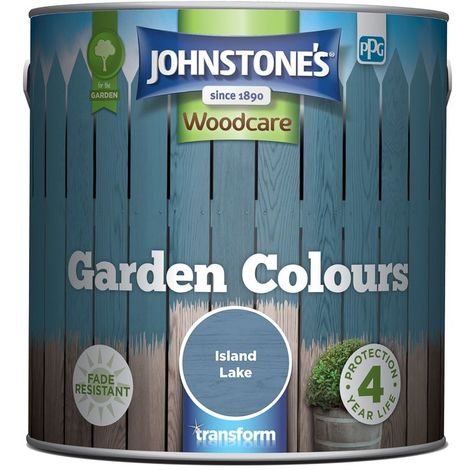 Johnstone's Garden colours Exterior Wood Paint 2.5L (select colours)