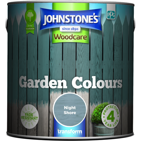 Johnstone\'s Garden colours Exterior Wood Paint 2.5L (select colours)