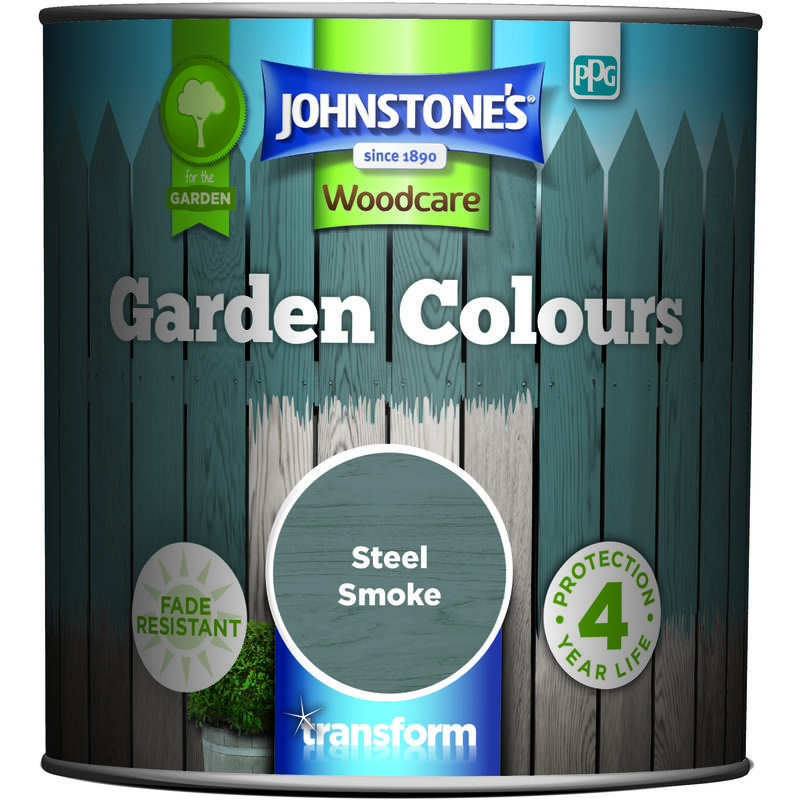 Garden Colours Steel Smoke 1l - Johnstone's