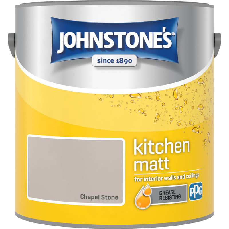 2.5 Litre Kitchen Paint - Chapel Stone - Johnstone's