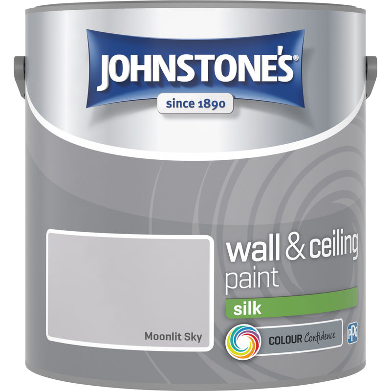 305981 2.5 Litre Silk Emulsion Paint - Moonlit Sky - Johnstone's