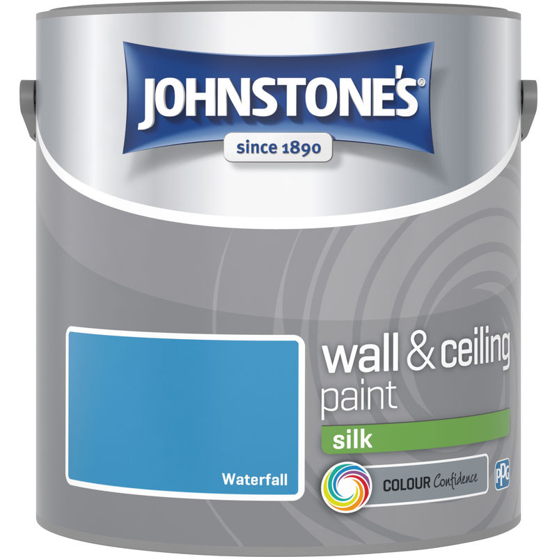 304178 2.5 Litre Silk Emulsion Paint - Waterfall - Johnstone's