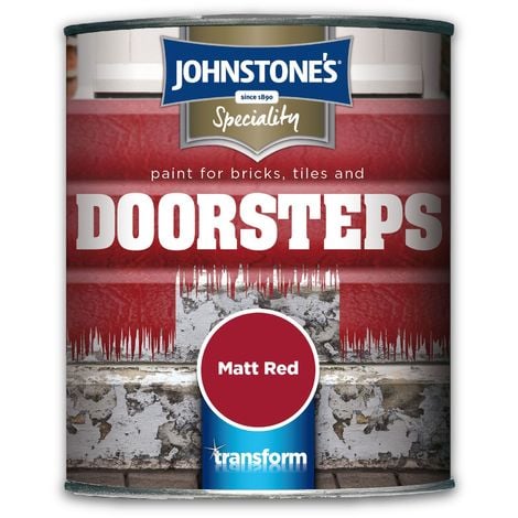 Johnstone S Speciality Paint For Bricks Tiles And Doorsteps 750ml