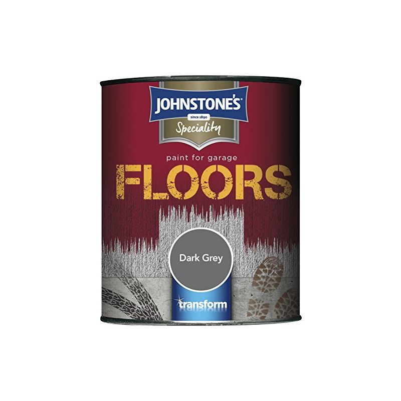 2.5l Garage Floor Paint - Dark Grey - Johnstone's