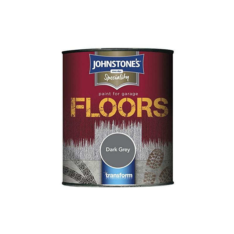 307941 750ml Garage Floor Paint - Dark Grey - Johnstone's