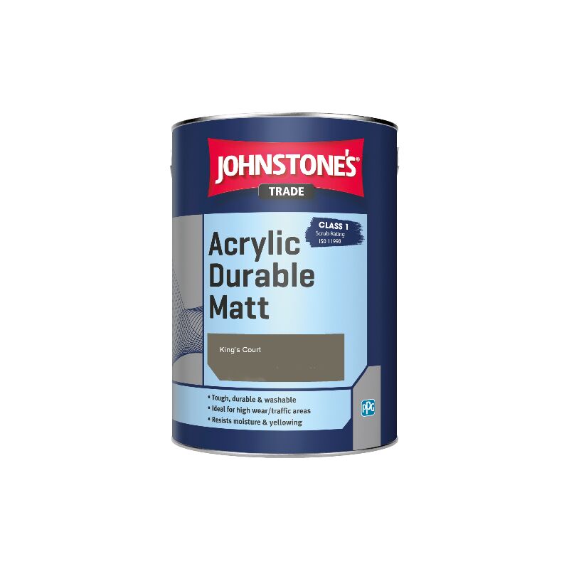 Johnstone's Trade Acrylic Durable Matt Emulsion Paint - King's Court ...