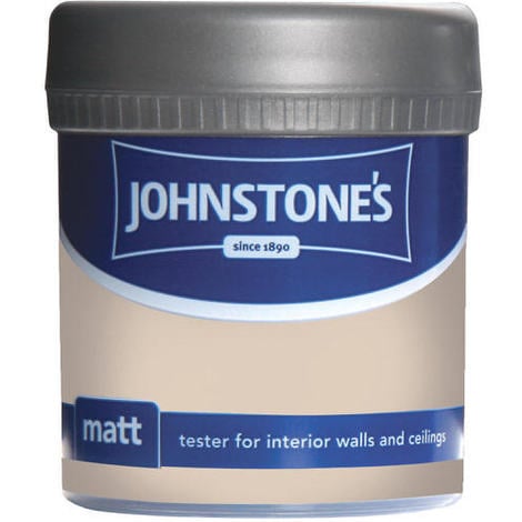 Johnstones Vinyl Matt Emulsion Tester Pot Oatcake 75ml