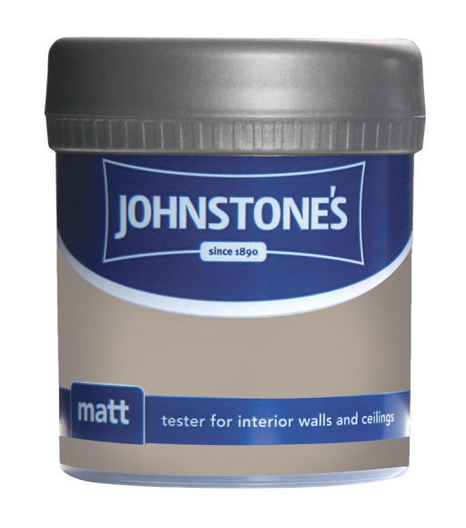 Johnstones Vinyl Matt Emulsion Tester Pot Toasted Beige 75ml