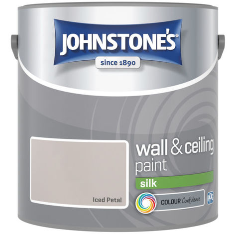 Johnstones Vinyl Silk Emulsion Iced Petal 2.5 Litre