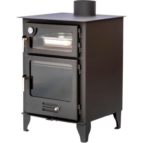 JOIMA - Estufa de Leña Modelo AZUER HORNO 8 kW