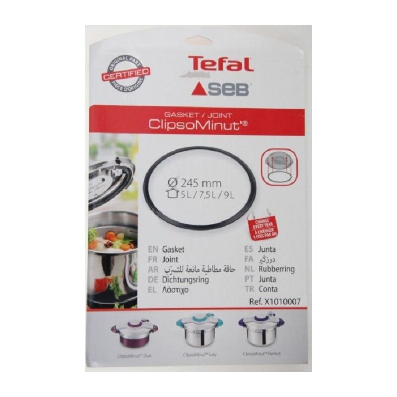 SEB Joint 245 Mm Pour Autocuiseur Clipsominut' 