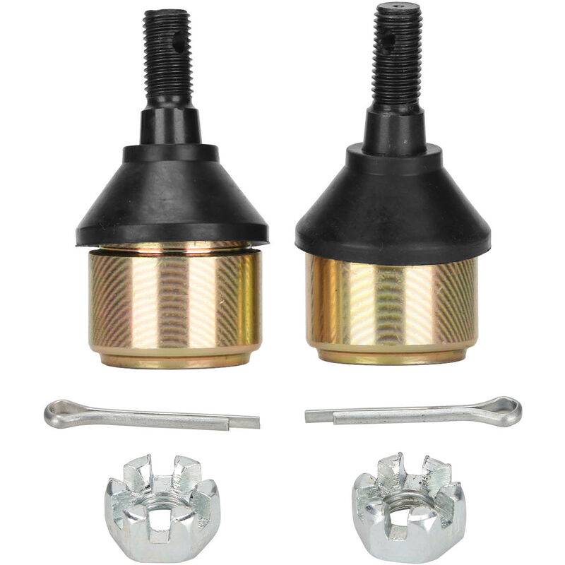 Jeffergarden - Joint à Rotule, 2 Pièces de Joint à Rotule Inférieur atv oe 7080927 de Remplacement en Caoutchouc en Acier Chromé pour scrambler