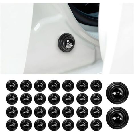 Joint Absorption des Chocs, 30 Pièces Porte D'amortisseur Protection Autocollant Antichoc Coussin, Absorbeur Tampon Accessoires pour Les Portes de Voiture
