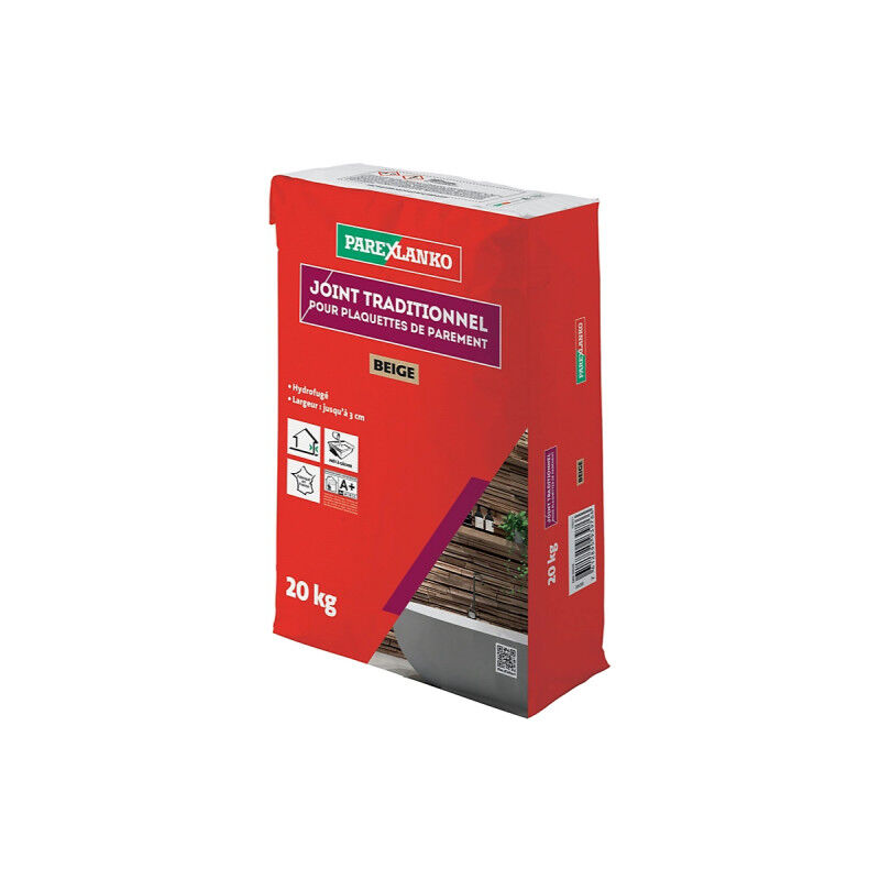 Joint authentique pour plaquettes Parexlanko Beige - 20 kg - 03468