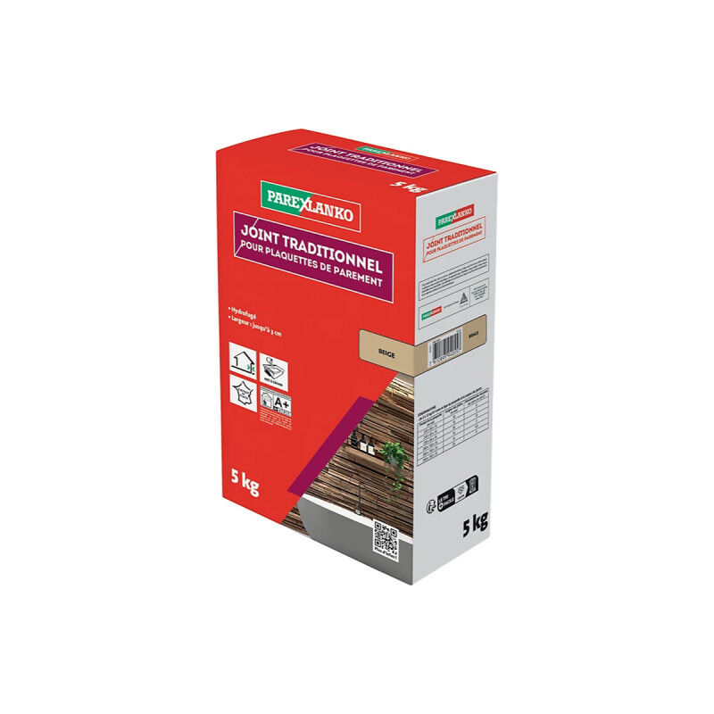Joint authentique pour plaquettes PAREXLANKO - Beige - 5 kg - 03467