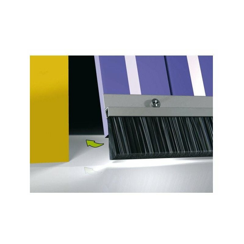 Bas De Porte Garage a Brosse Ibs 70 Alu