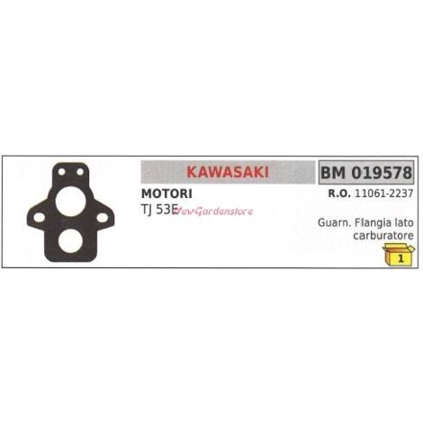 Joint bride côté carburateur KAWASAKI tagliasiepe TJ 53E 019578