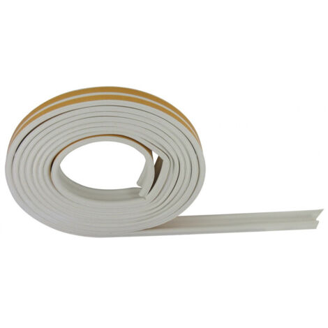 Joint Caoutchouc Profil P 6m 9mm Blanc