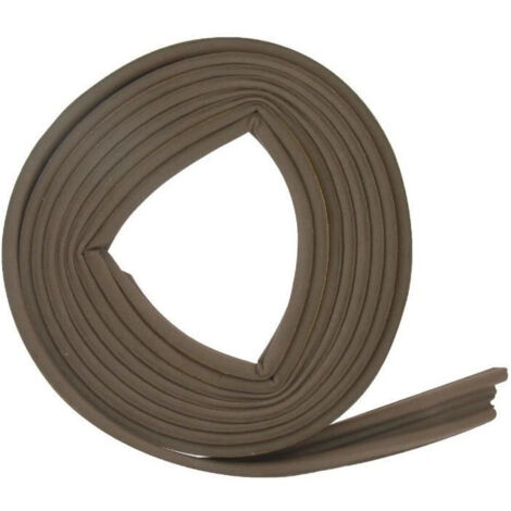 Joint Caoutchouc Profil P 6m 9mm Marron