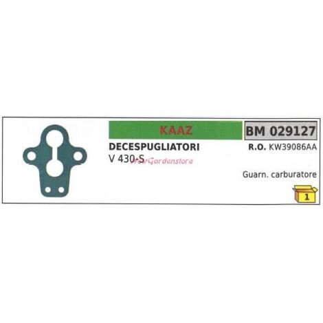 Joint carburateur KAAZ débroussailleuse V 430-S 029127
