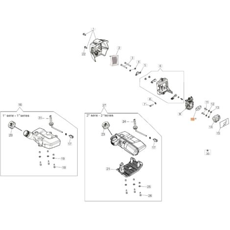 Joint carburateur ORIGINAL OLEOMAC débroussailleuse et taille 61460054R