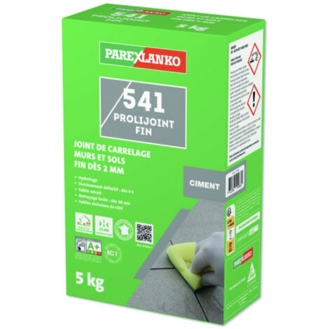 Joint carrelage PAREXLANKO 541 Prolijoint Fin - Gris Ciment - 5 kg - L541CIMENT05