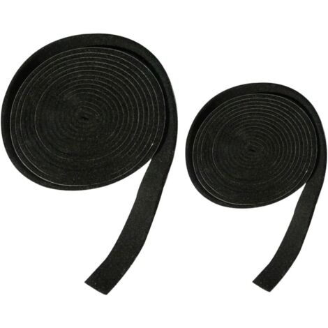 Joint De Barbecue Ignifuge Noir 3 Mm Épaisseur - Lot De 2 Rouleaux pour