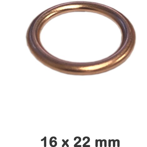 Joint de bouchon de vidange - 16 x 22 mm - RKG
