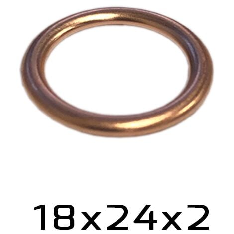 Joint de bouchon de vidange - 18 x 24 x 2 mm - RKG