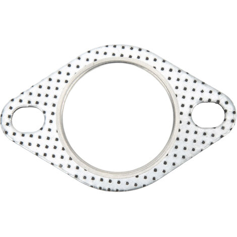 Joint de bride d'échappement 2 pouces 2 boulons Résistant à la chaleur Universel pour coudes turbo et tuyaux de catalyseur