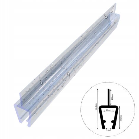 Joint de cabine de douche D22 7-8 mm 50 cm