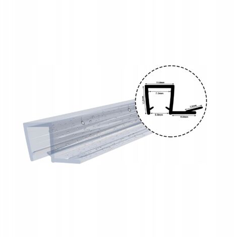 Joint de cabine de douche DK07 5 mm-7 mm 10 cm