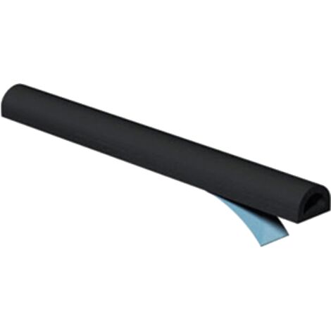 Joint de calfeutrement pour espaces de 4 à 6 mm – Caoutchouc cellulaire noir – Largeur 8 mm – Rouleau de 15 m – 3000037 – Elton