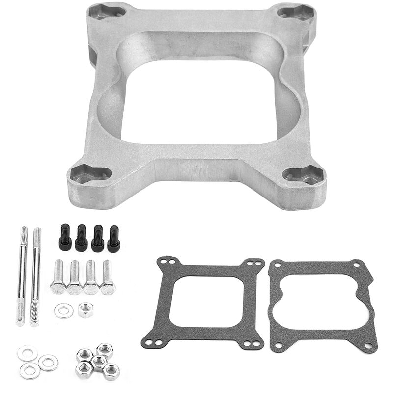 Eosnow Eosnow Adaptateur de carburateur à carburateur ouvert 3/4 ", collecteur Quadrajet 4bbl pour Holley Edelbrock
