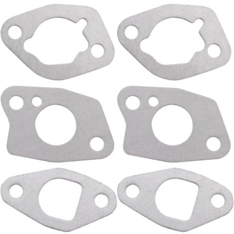 Joint de carburateur pour GX160 168/170F moteur à essence tondeuse à gazon générateur pompe à eau – lot de 6
