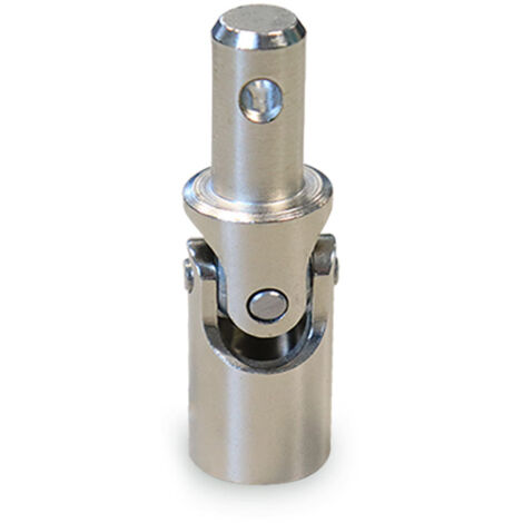Joint de Cardan, D.9,9 mm, D.10 mm, Acier, Genouillère pour Manivelle de Volet Roulant