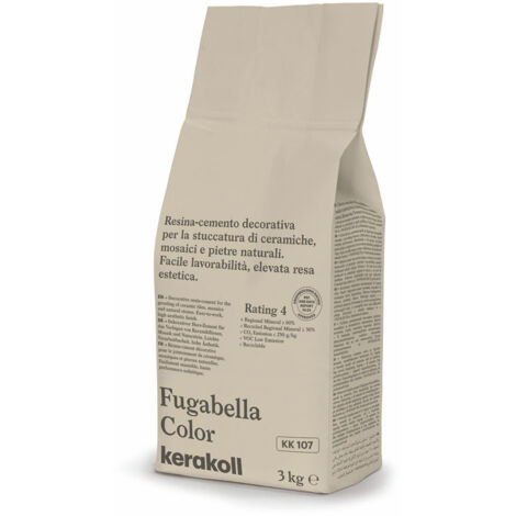 Joint de carrelage Fugabella Color FILL 3 kg by KERAKOLL Coloris KK107 - anciennement 21