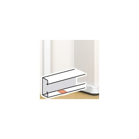 Joint de corps adhésif pour goulotte à clippage direct Mosaic 50x105mm ou 50x145mm blanc LEGRAND 075667