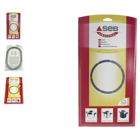 Joint de couvercle ( 8/10l ø 253 mm) pour Cocotte minute SEB 980158