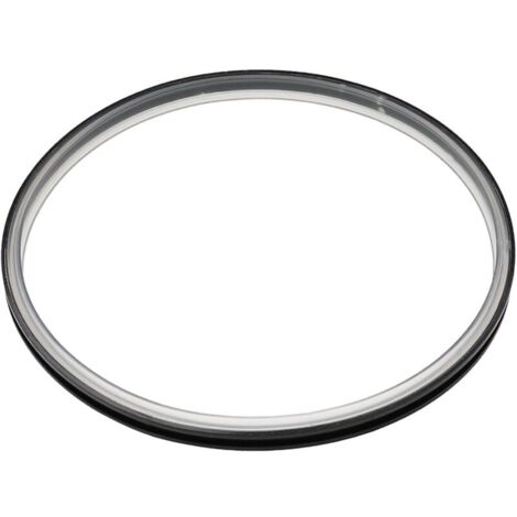 Joint de couvercle compatible avec Vorwerk Thermomix TM31 robot de cuisine - Anneau d'étanchéité, transparent / noir
