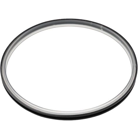 Joint de couvercle compatible avec Vorwerk Thermomix TM31 robot de cuisine - Anneau d'étanchéité, transparent / noir